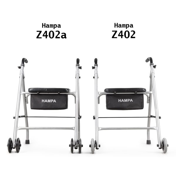 واکر دوچرخ تاشو همپا مدل Z402
