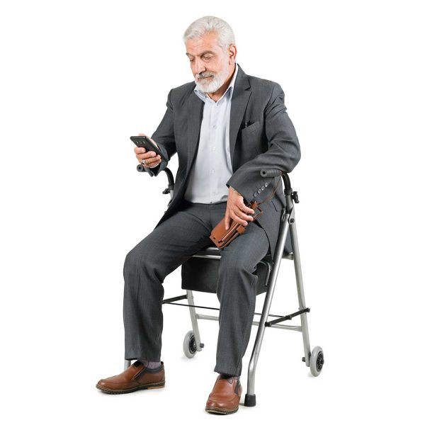 واکر دوچرخ تاشو همپا مدل Z402